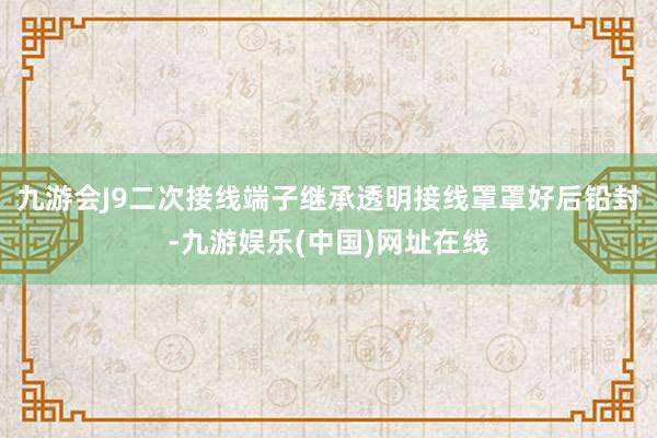 九游会J9二次接线端子继承透明接线罩罩好后铅封-九游娱乐(中国)网址在线