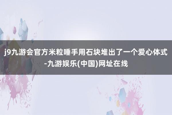 j9九游会官方米粒唾手用石块堆出了一个爱心体式-九游娱乐(中国)网址在线